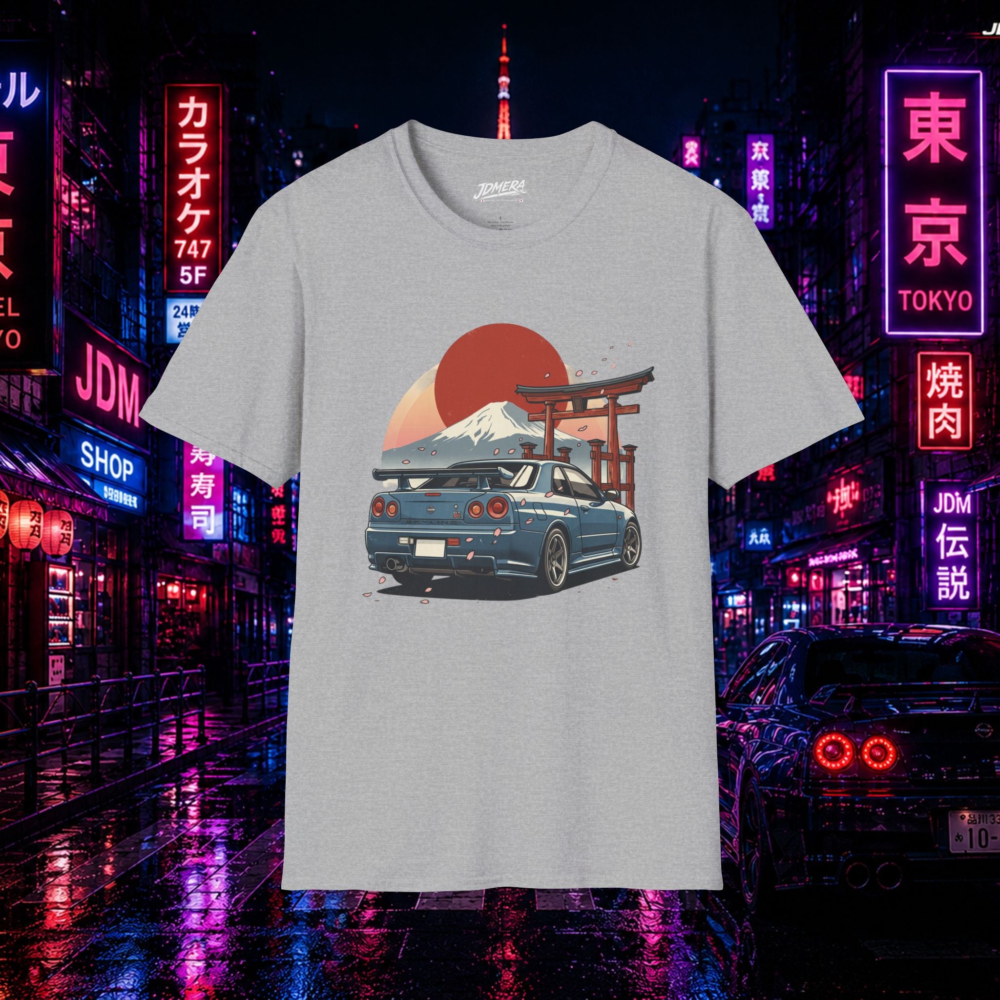 Nissan Skyline GT-R R34 T-Shirt – JDM Japanese Car Culture Apparel