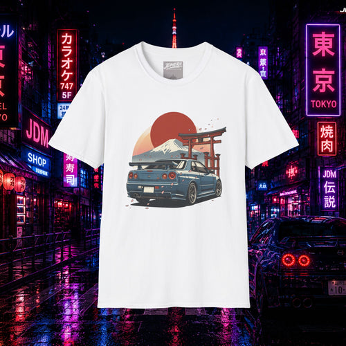 Nissan Skyline GT-R R34 T-Shirt – JDM Japanese Car Culture Apparel